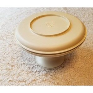 Tupperware 4 Piece Dessert Pie Cake Server 10X9 Inch